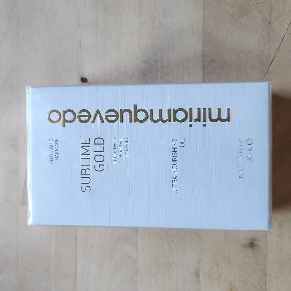 Miriam quevedo sublime gold ultra nourishing oil
